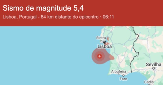 Sismo Lisboa