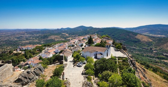 Priveliștea de la Castelul Marvão