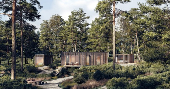 casas pré-fabricadas