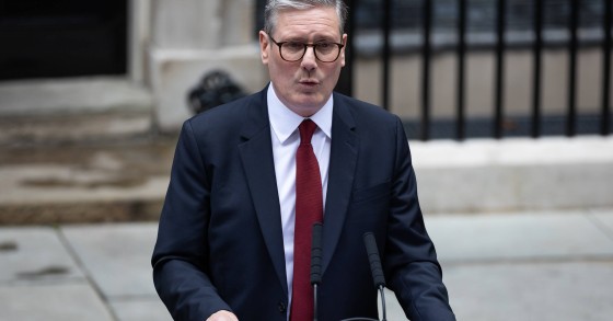 O primeiro-ministro do Reino Unido, Keir Starmer