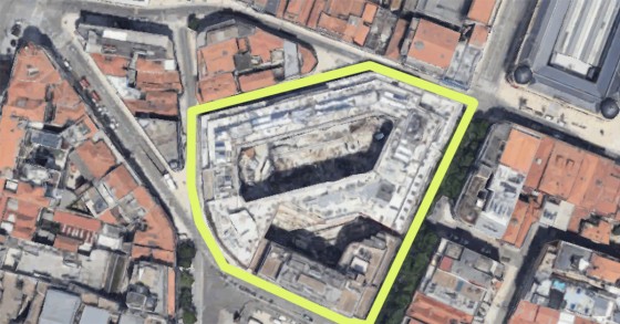 Parque de estacionamento no Porto