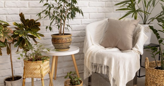 ideias de decoração com juta