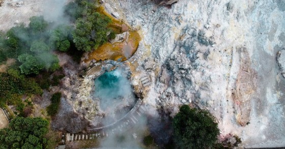 Portugal hot springs map