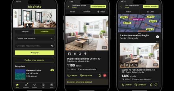 idealista modo escuro