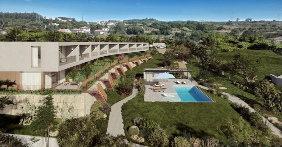 Casas novas com espaço para a família