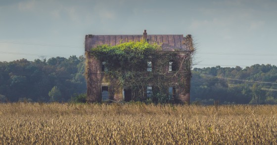 casa em ruínas