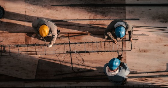 Mão de obra na construção