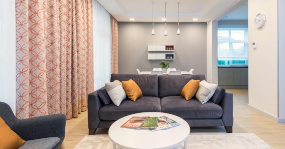 tende da soggiorno moderne