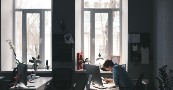 Sem luz para trabalhar