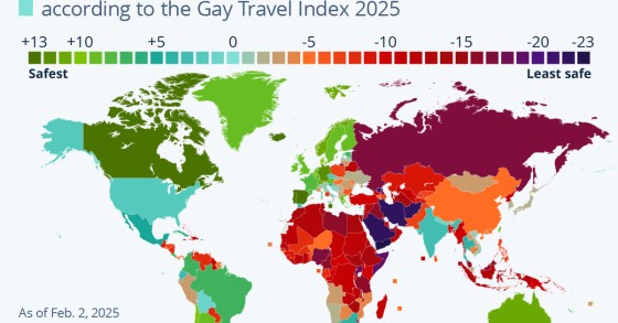 Os melhores e piores países para viajantes LGBTQ+