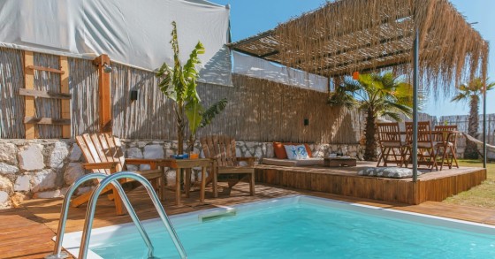 casa com piscina 