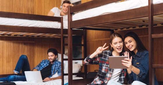 Quartos para estudantes