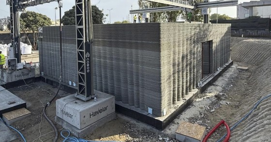 Obra pública em impressão 3D