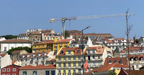 Casas em construção