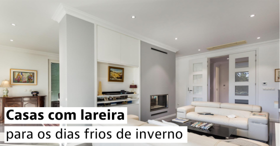 casa com lareira