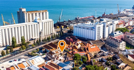 Edifício na Rua do Beato em leilão 