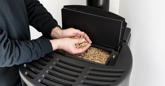 caldeira a pellets