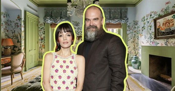 David Harbour e Lily Allen