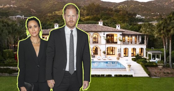 Mansão de Harry e Meghan no documentário