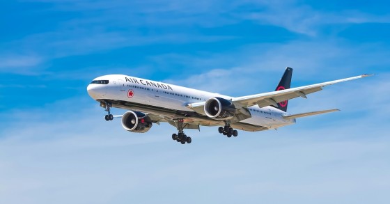 avião da Air Canada