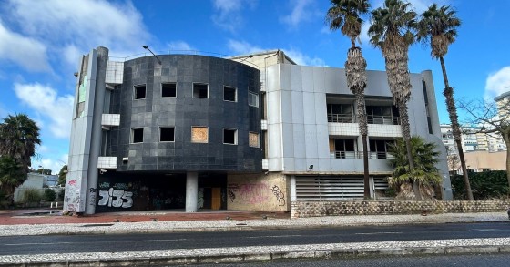 Antigo edifício da Cervejaria Lusitana