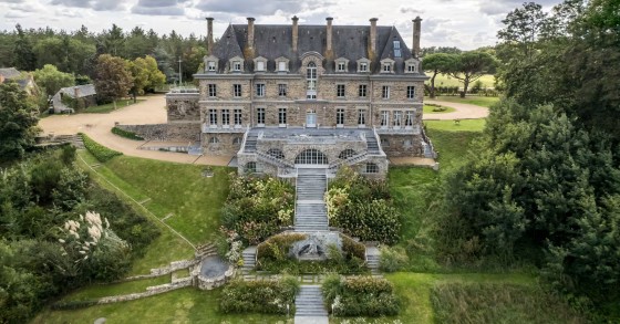 Castelo histórico em França