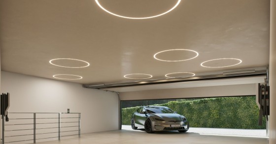 garagem de luxo