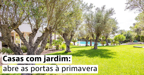 casa com jardim