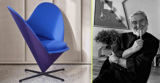 heart cone chair