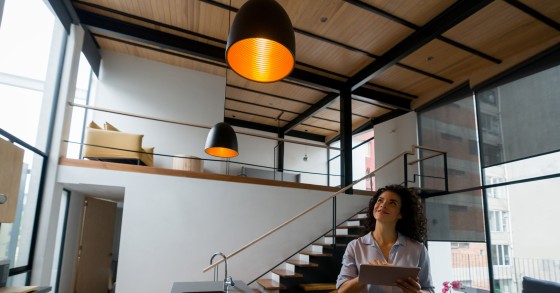 Luz direta ou indireta?
