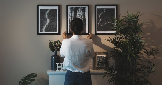 gallery wall