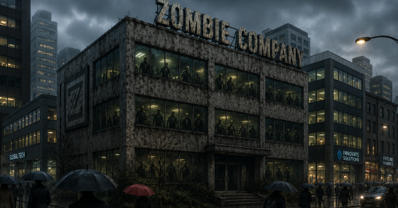 Empresas zombie cotadas na bolsa