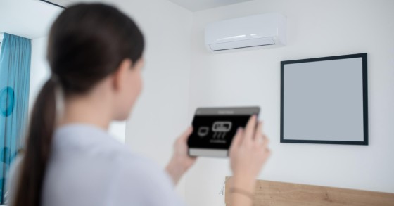 Casas com ar condicionado