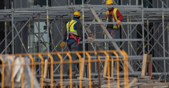 Trabalhadores da construção