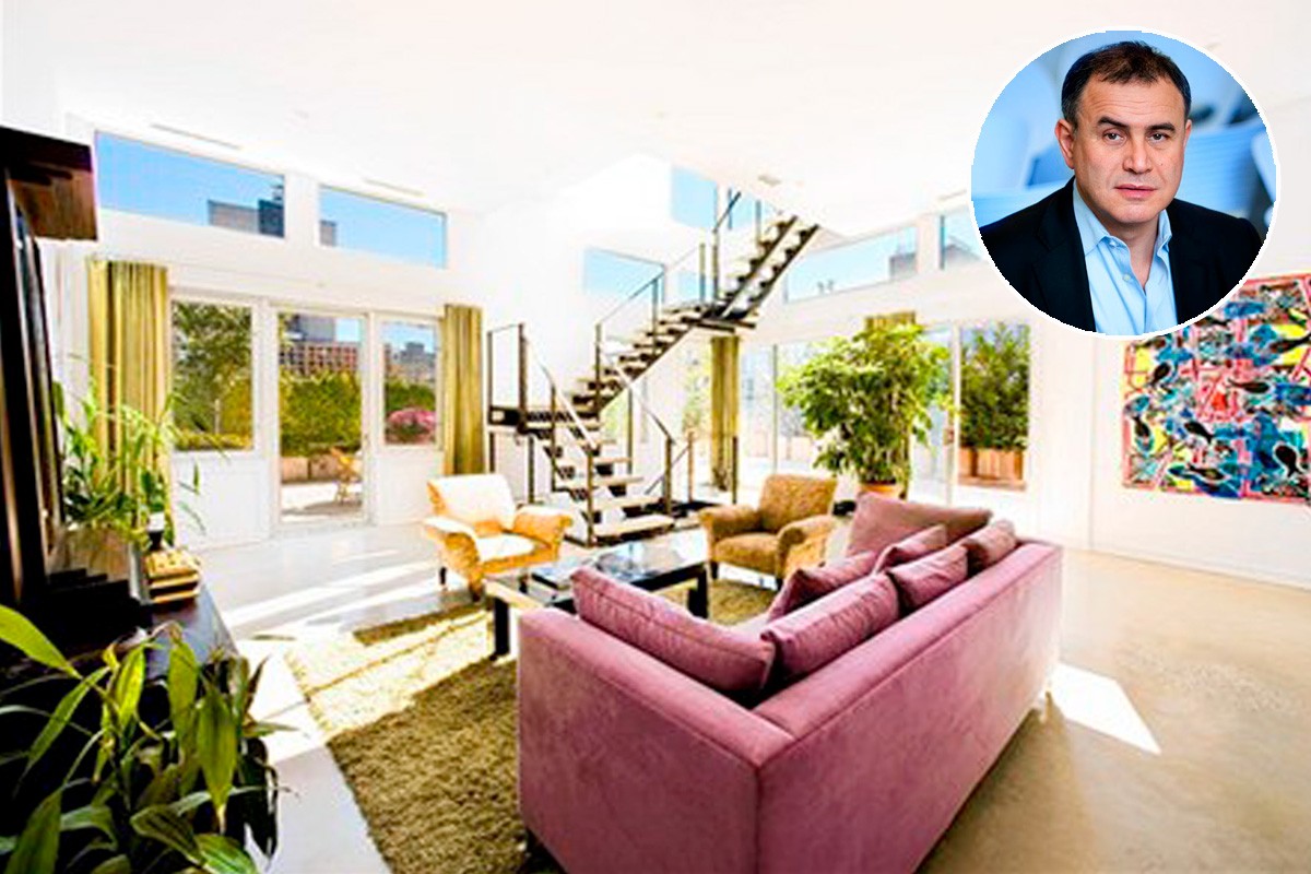 Roubini, o economista pessimista, compra casa em Nova Iorque por 4,25 milhões