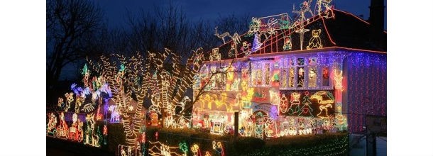 conheça as casas mais iluminadas do natal (fotos)