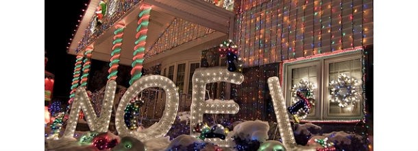 conheça as casas mais iluminadas do natal (fotos)