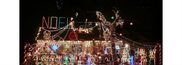 conheça as casas mais iluminadas do natal (fotos)
