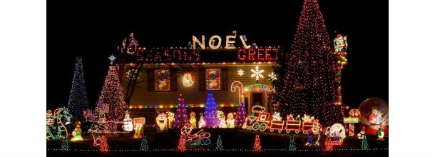 conheça as casas mais iluminadas do natal (fotos)