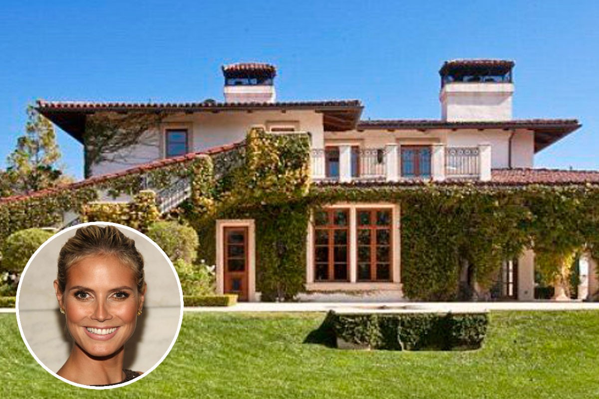 Casas de famosos: nova casa de Heidi Klum custa mais de 10 milhões de euros