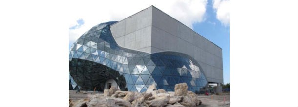 projecto do novo museu do pintor espanhol salvador dalí começou a ser feito há 14 anos novo museu de dalí na florida custou 25 milhões