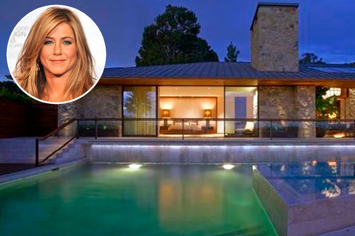 Casas de famosos: Jennifer Aniston põe a casa de Beverly Hills à venda por 30 milhões