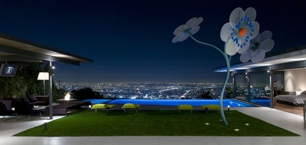 casas de sonho: “villa” com vista sobre los angeles e muita tecnologia 