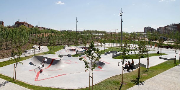 madrid inaugura novo projecto junto ao rio (fotos)