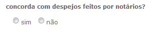 inquérito: concorda com despejos feitos por notários?