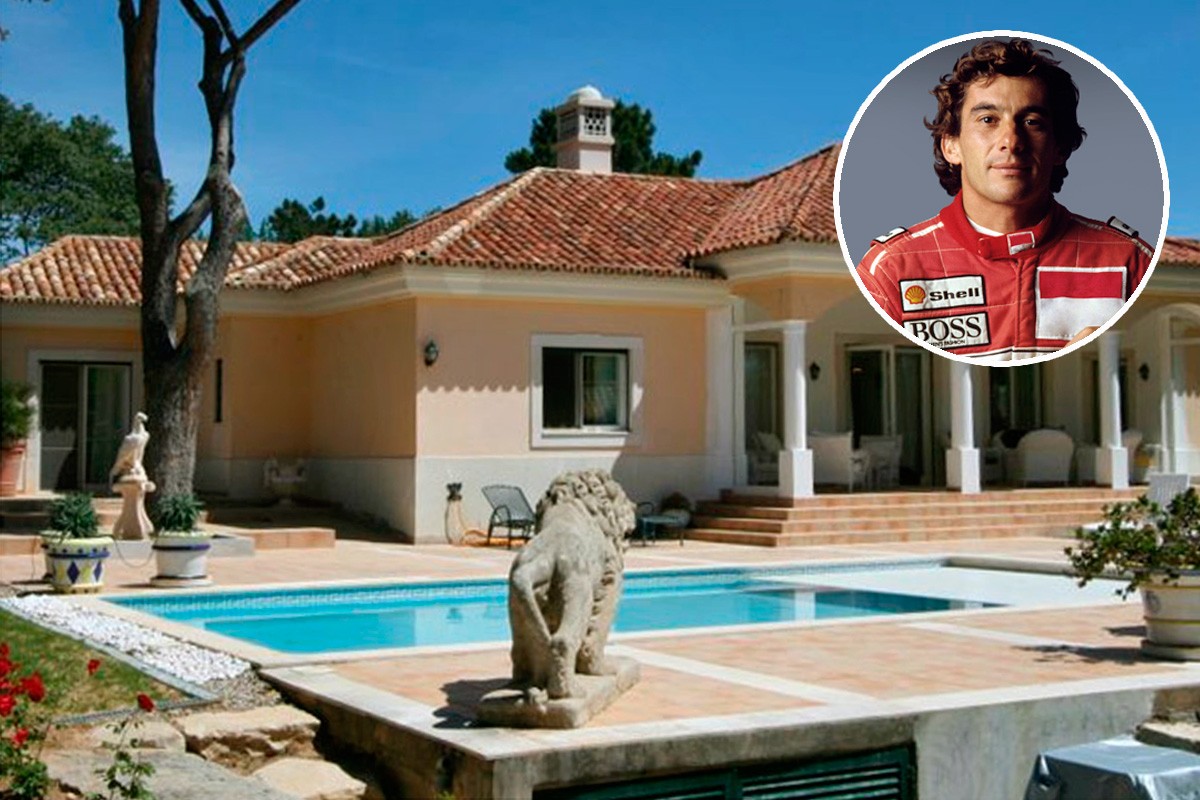 Casa de Ayrton Senna no Algarve à venda por dez milhões