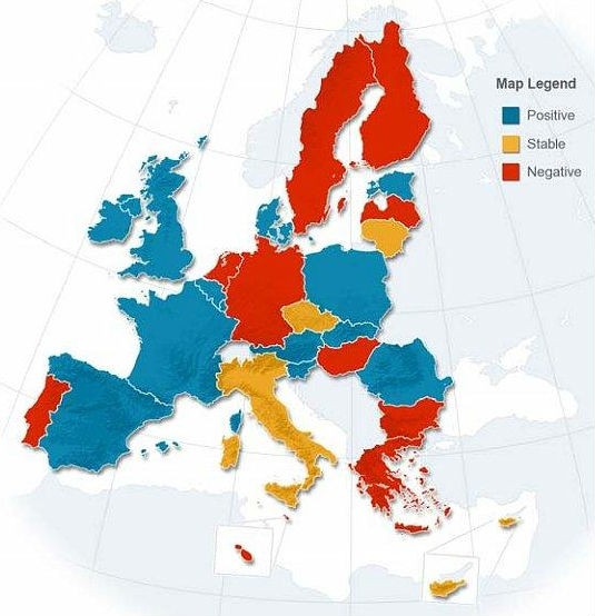 radiografia do dia: o mercado de trabalho já bateu no fundo na europa? só em alguns casos, como em portugal!