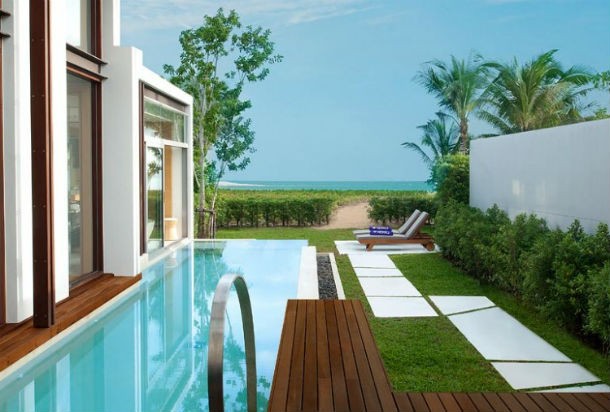 o resort w retreat koh samui está equipado com 74 "villas" hotel w retreat koh samui: “villas” com piscina privada na tailândia (fotos)