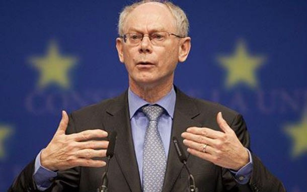 herman van rompuy, presidente do conselho europeu bruxelas quer ter mais poder para impor austeridade