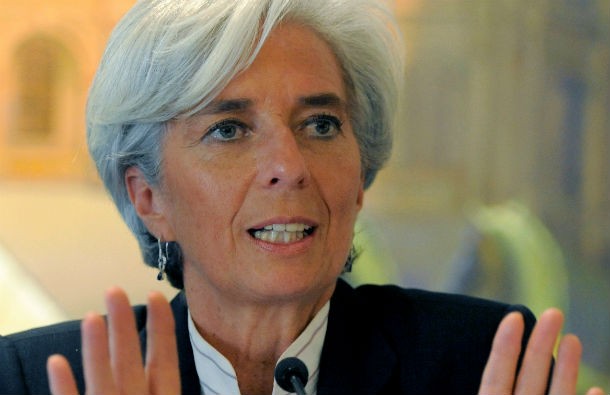 christine lagarde, directora-geral do fundo monetário internacional (fmi) fmi avisa que acordo franco-alemão é “insuficiente”